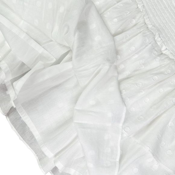 MinkPink x REVOLVE White Wash Crop Top & Mini Skirt - Picture 8 of 9